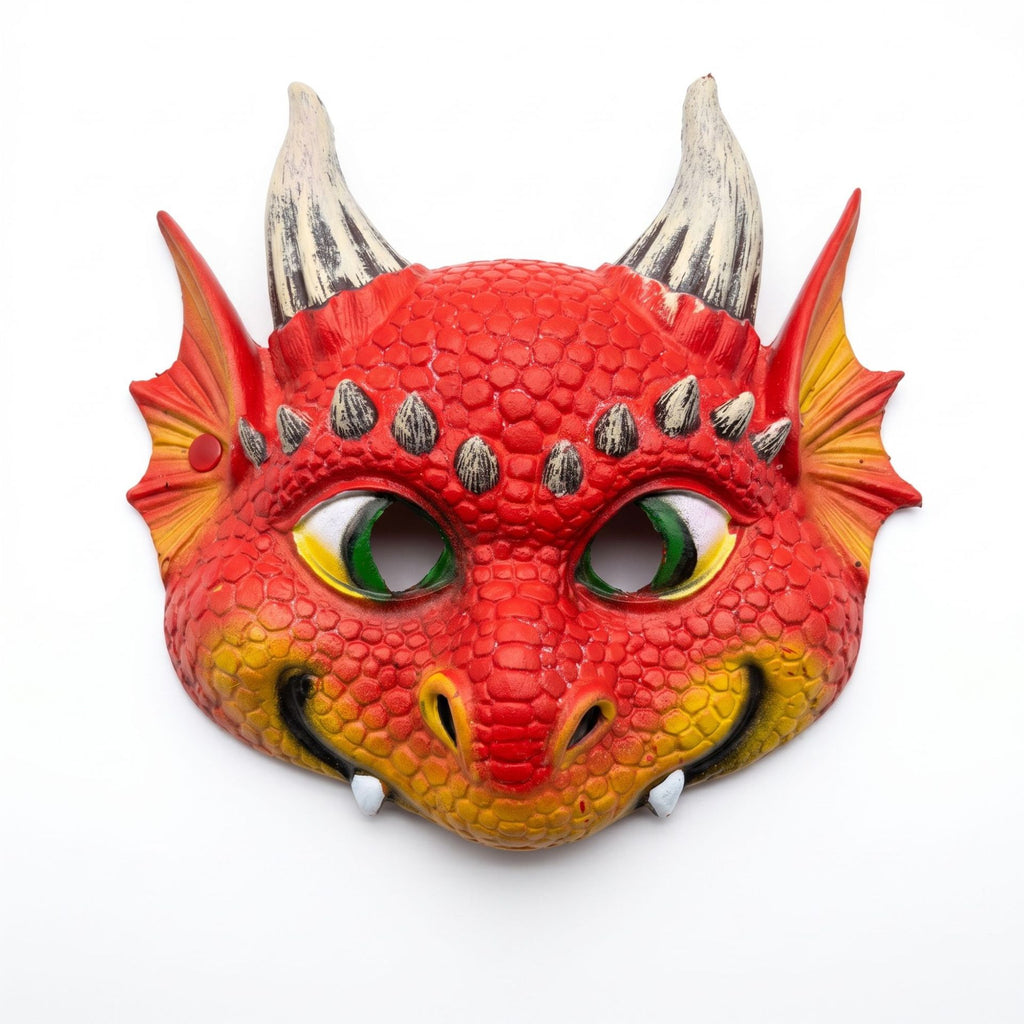 Halloween Dragon Mask Baby Dragon Mask PU Foam Animal Mask Cos Prop Carnival Mardi Gras Prop