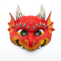 Halloween Dragon Mask Baby Dragon Mask PU Foam Animal Mask Cos Prop Carnival Mardi Gras Prop