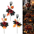 Halloween Decorations Black Horror Pumpkin Branch Bouquet Halloween Home Party Decoration