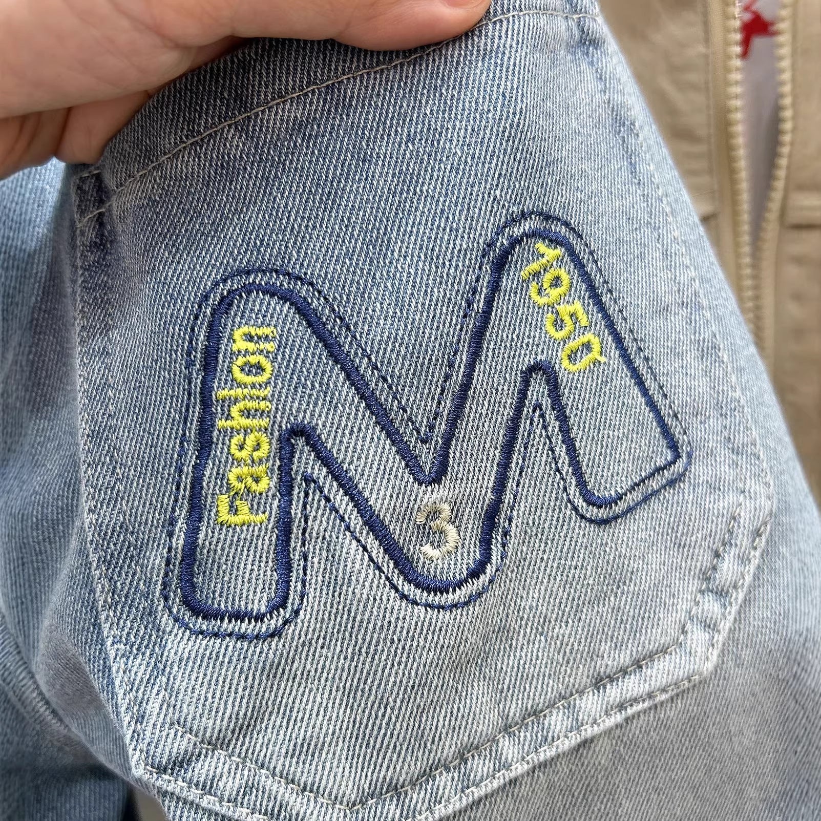 Casual Washed Denim Shorts for Boys Kids Summer Cotton Pants Mid-Length Five-Quarter Pants Wholesale