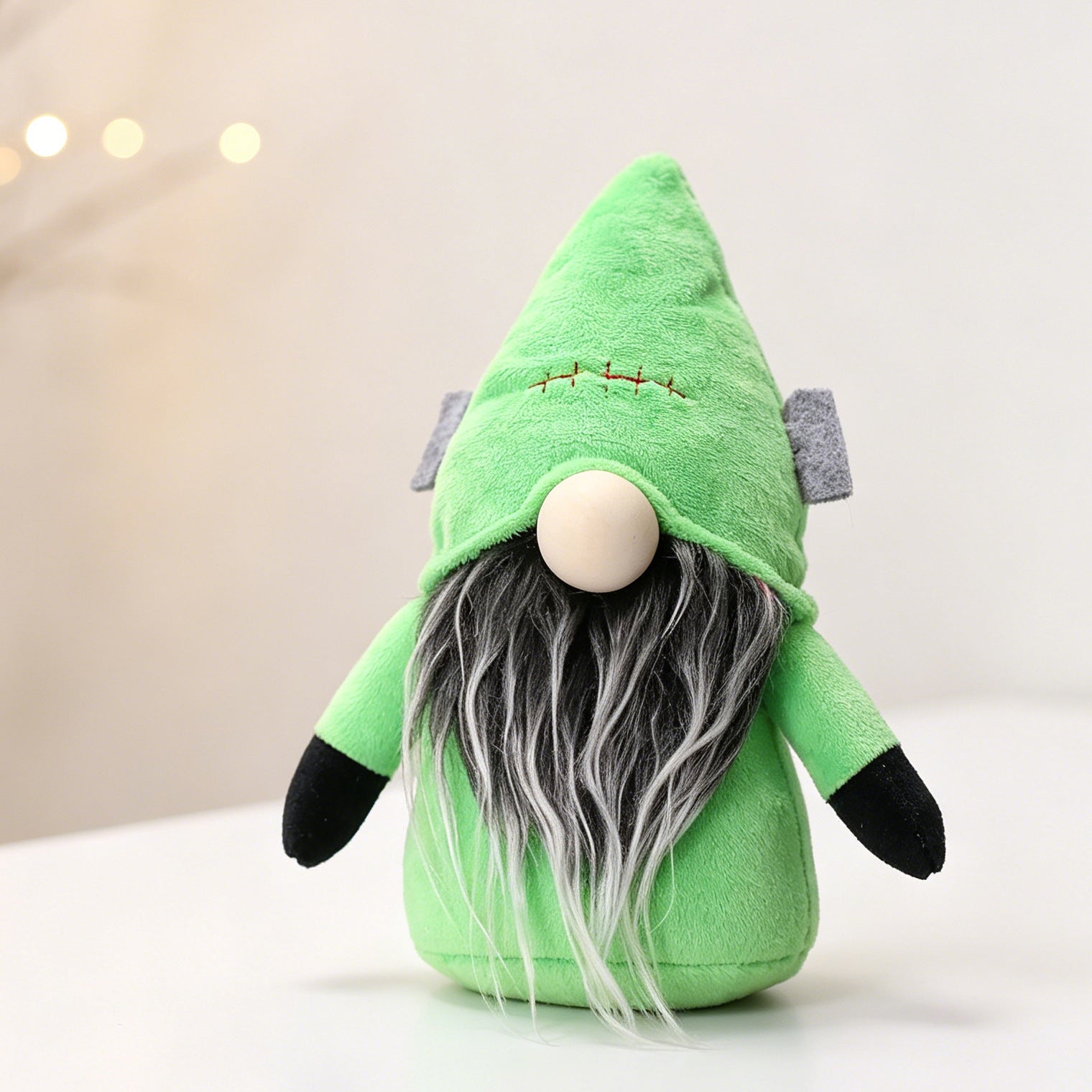 Halloween Decoration Faceless Forest Man Doll Dwarf Figurine Window Display Prop for Scene Shooting and Decoration