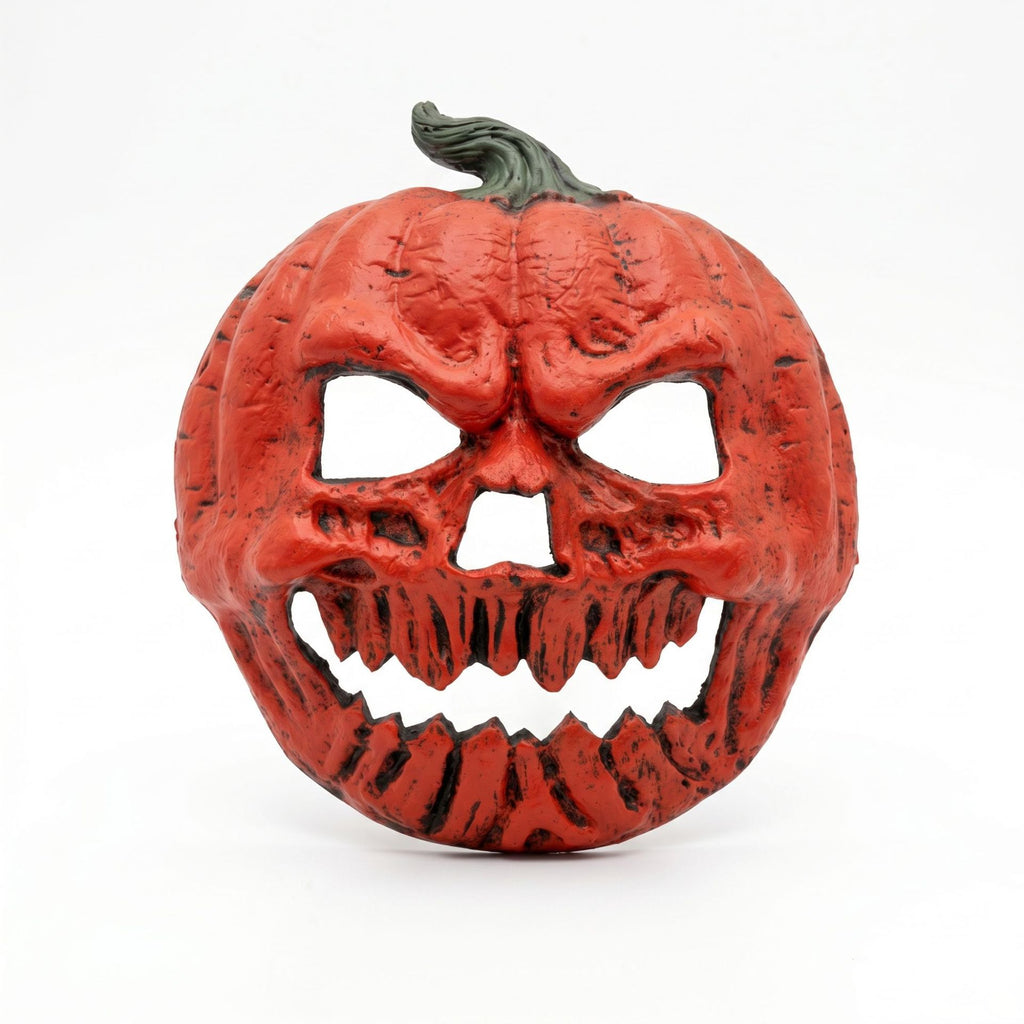 Halloween Pumpkin Mask Decorative PU Foam Mardi Gras Decoration Pumpkin Lantern Cover