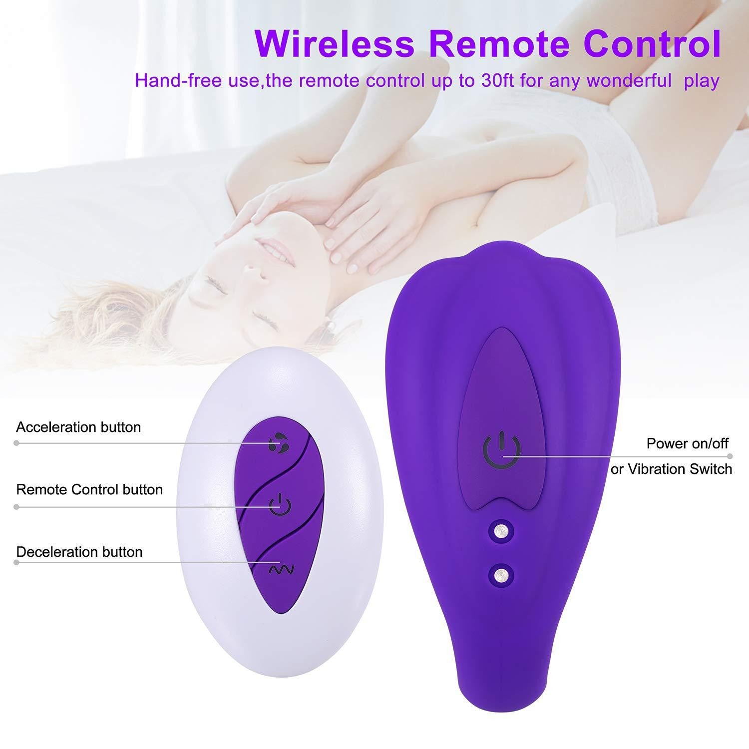 New Women's Butterfly Wear Wireless Remote Control Egg Jumping Couple Resonance Masturbation Device Adult Sex Toys