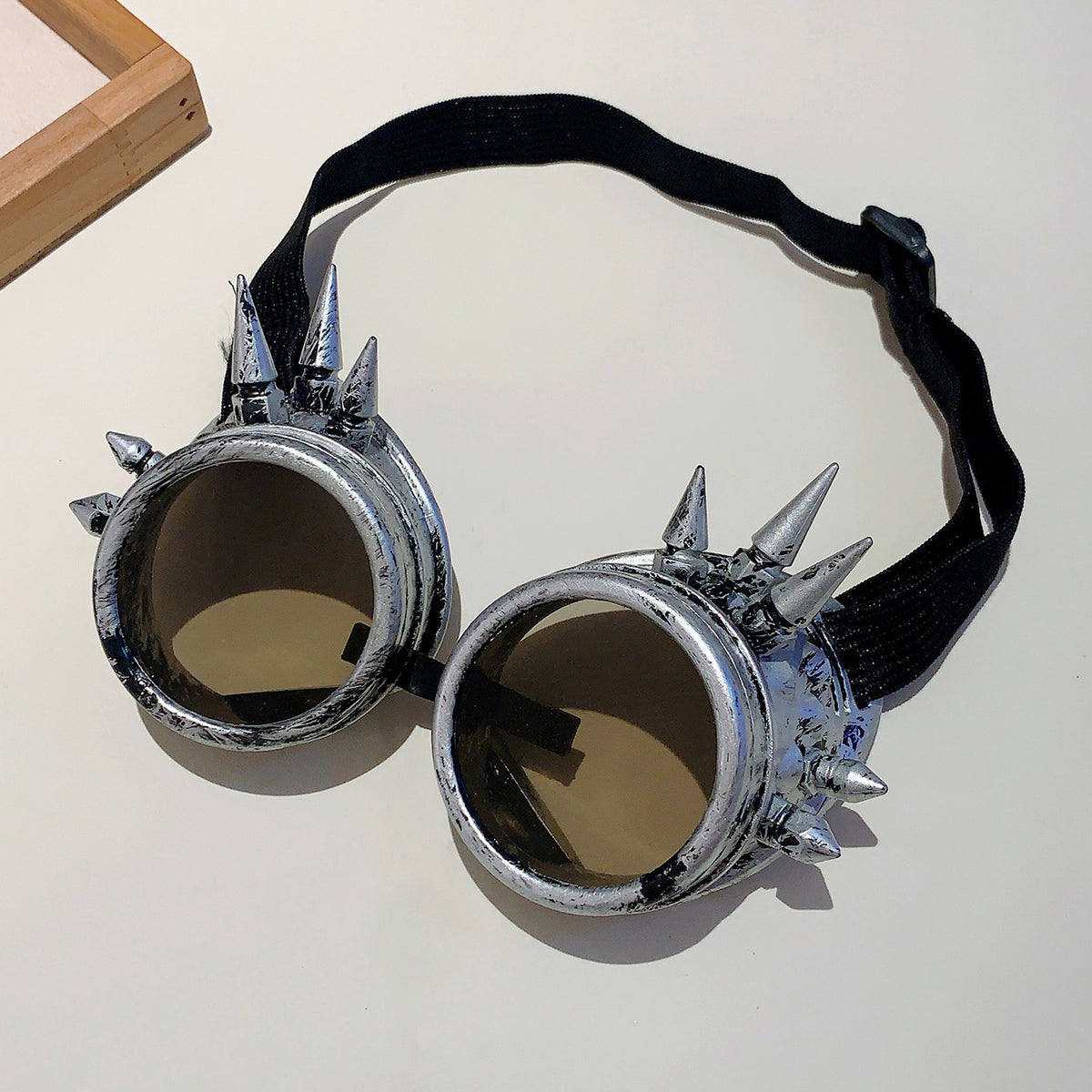 New Halloween Costume Retro Punk Steampunk Glasses Party Festival Cosplay Decorative Props