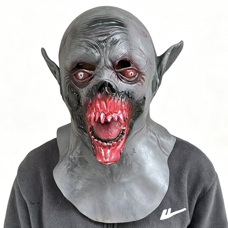 Halloween Mask Stranger Things 4 Vecna Cosplay Headpiece Horror Ghost Face Funny Head Cover