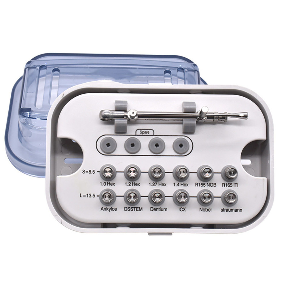 Dental Implant Repair Tool Box Universal Implant Tool Box Aochi Tai Korean Implant Screwdriver Set