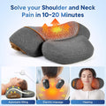 Cervical massage pillow electric shoulder and neck massager sleep aid pillow