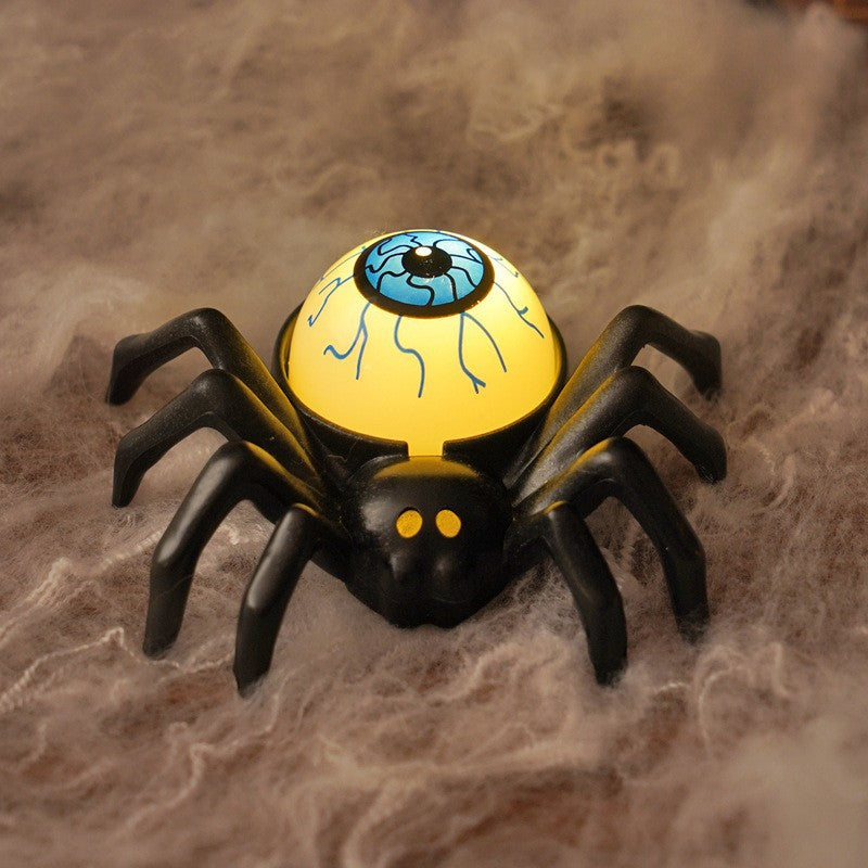 Halloween Spider LED Electronic Candle Light, Fake Spider Night Light, Party Horror Atmosphere Prop Lamp
