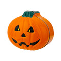 Halloween Pumpkin Ghost Face Tin Box Baking Cookie Snack Packaging Can Festival Gift Favor Metal Box