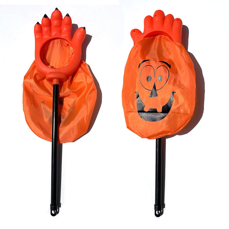 Halloween Pumpkin Candy Bag, Costume Party Ghost Claw Hand Candy Bag, Halloween Decoration Prop