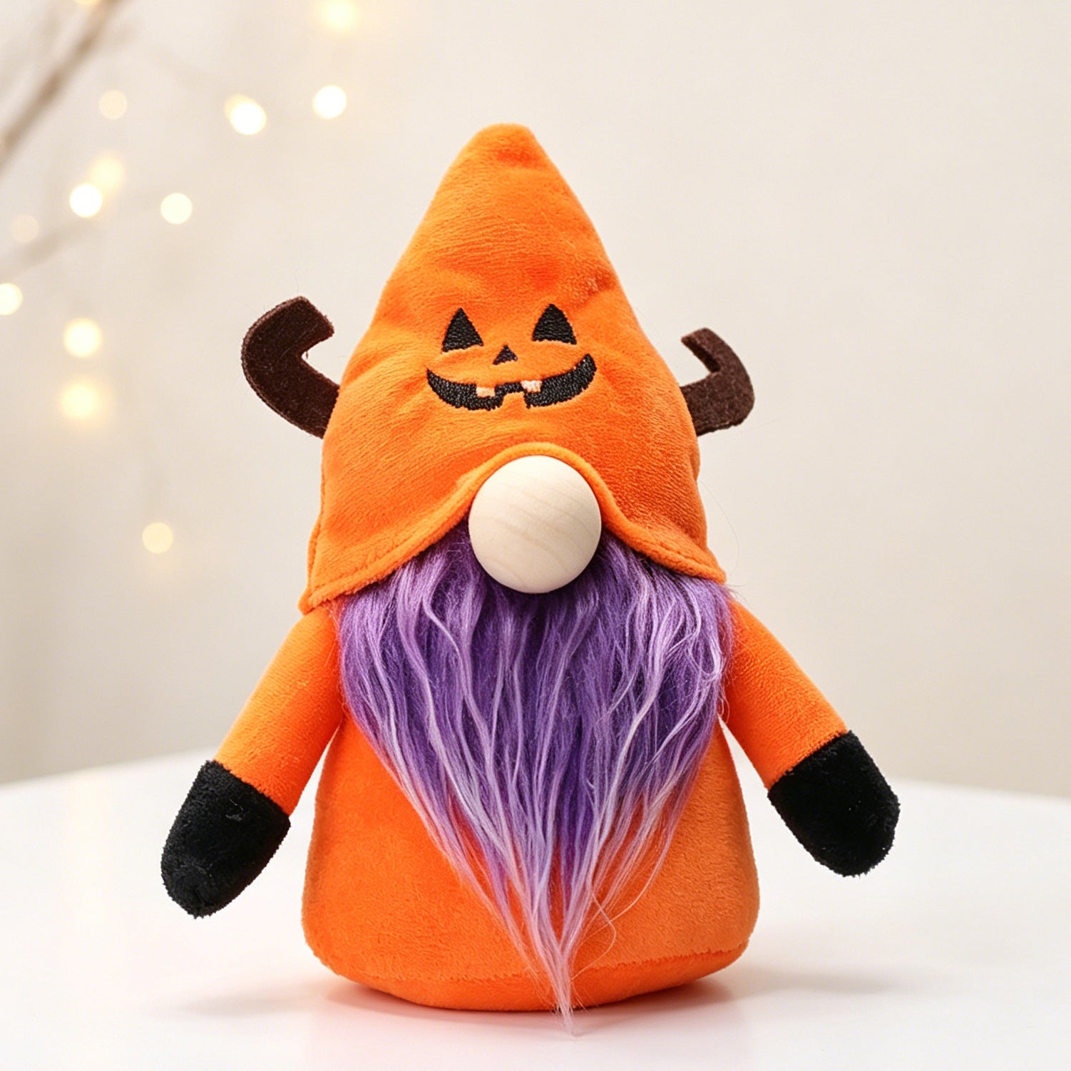 Halloween Decoration Faceless Forest Man Doll Dwarf Figurine Window Display Prop for Scene Shooting and Decoration