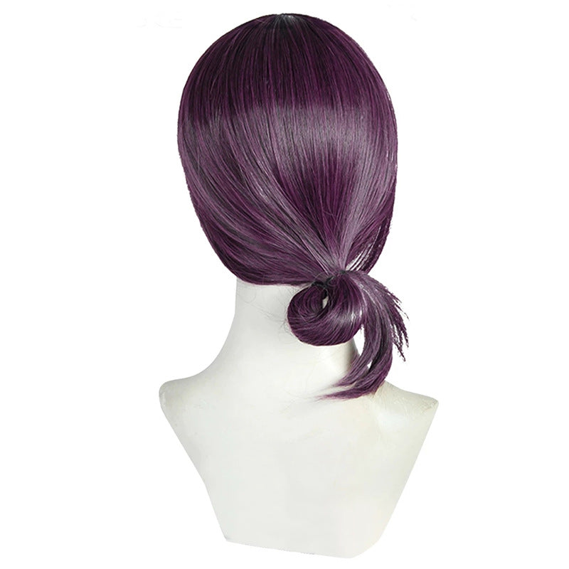 Chainsaw man Lacey cosplay wig bomb demon purple braid anime cosplay fake hair