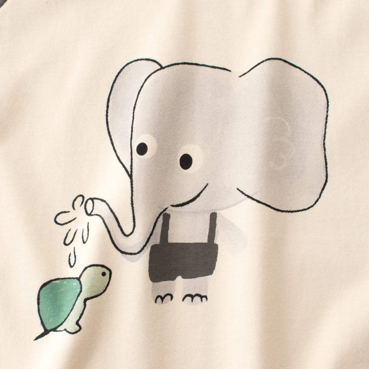 Cute Cartoon Print Short Sleeve T-Shirt for Girls