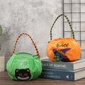 Halloween Candy Bag Decoration Kindergarten Children's Gift Bag Halloween Pumpkin Bag Scene Decoration Prop