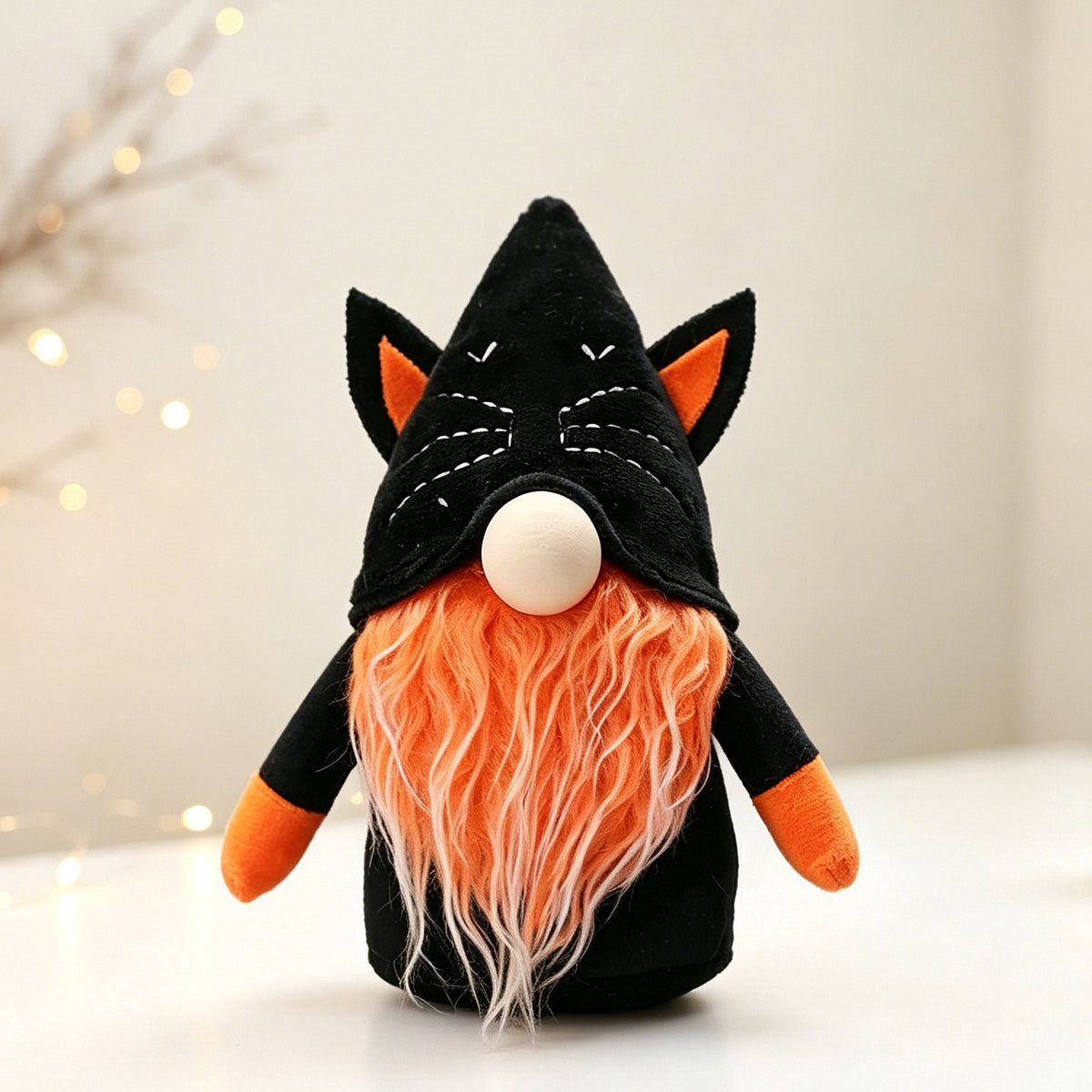 Halloween Decoration Faceless Forest Man Doll Dwarf Figurine Window Display Prop for Scene Shooting and Decoration