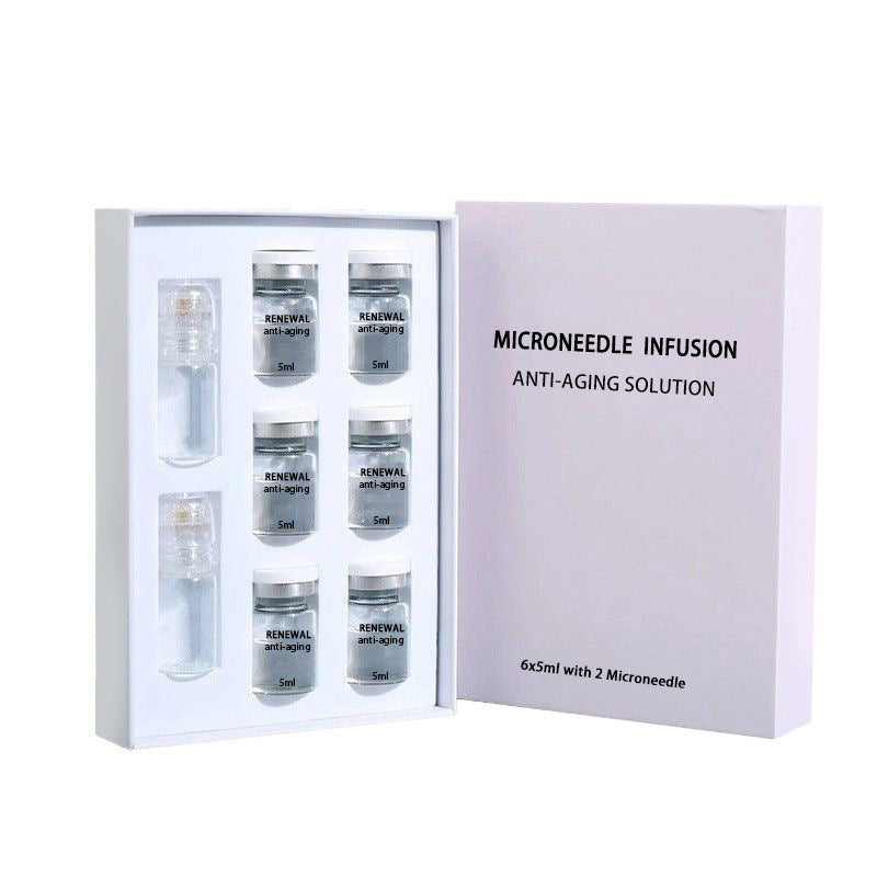 Facial Essence Set Hydrating Moisturizing Anti-Wrinkle Nourishing Skin Roll-On Cleansing Skin Care Set