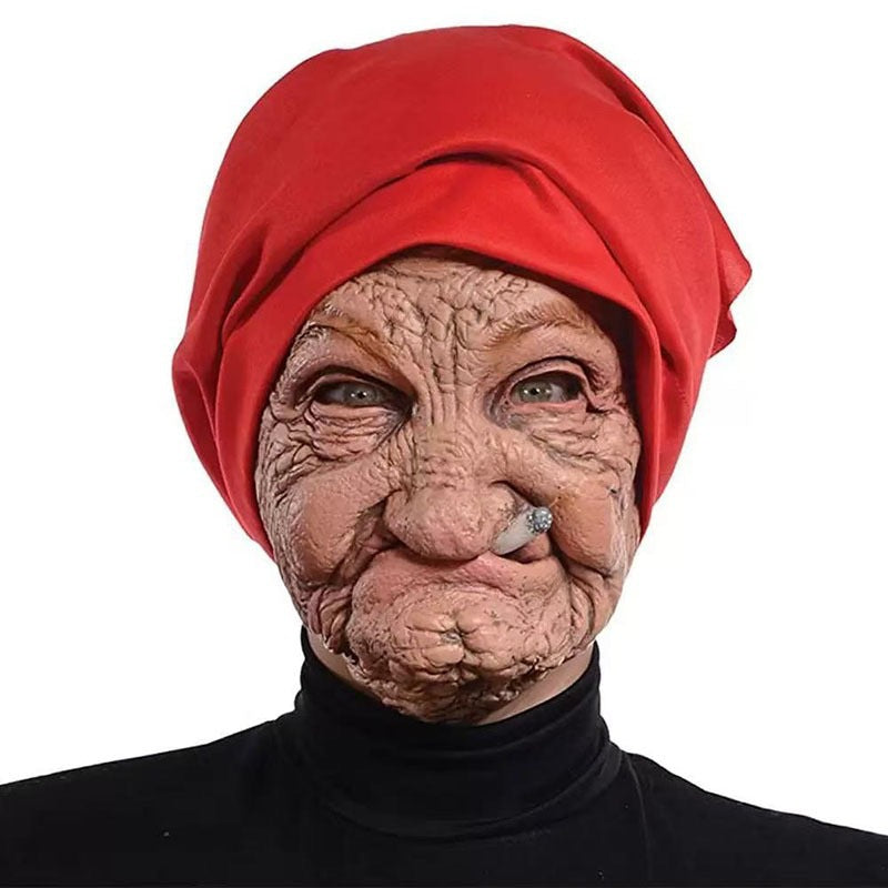 Halloween Mask Stranger Things 4 Vecna Cosplay Headpiece Horror Ghost Face Funny Head Cover