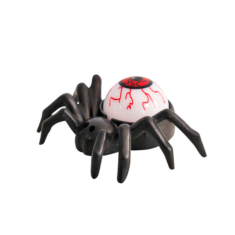 Halloween Spider LED Electronic Candle Light, Fake Spider Night Light, Party Horror Atmosphere Prop Lamp