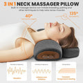 Head pillow cervical spine protection heated compress massage neck protection pillow