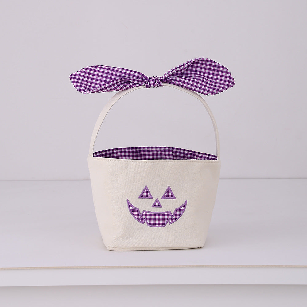Halloween Candy Basket Candy Bucket Large Halloween Carry Candy Gift Bag DIY Wholesale Mixed Batch