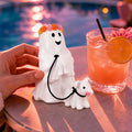Halloween Ghost Dog Walking Decoration Home Garden Decor Ghost Festival Atmosphere