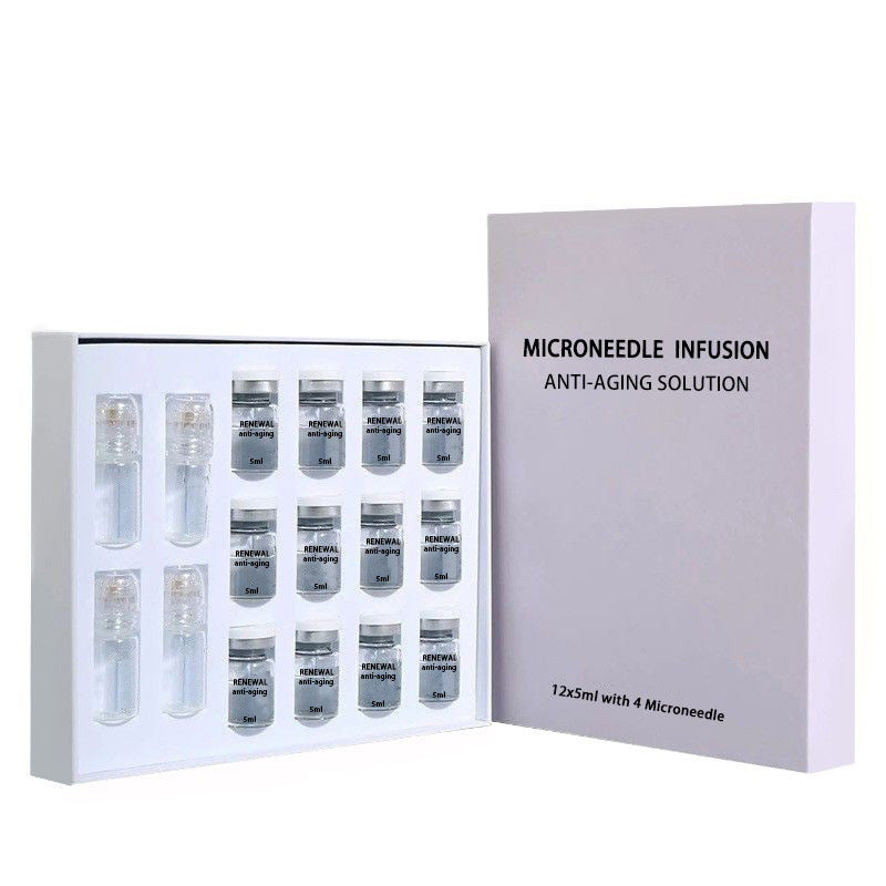 Facial Essence Set Hydrating Moisturizing Anti-Wrinkle Nourishing Skin Roll-On Cleansing Skin Care Set