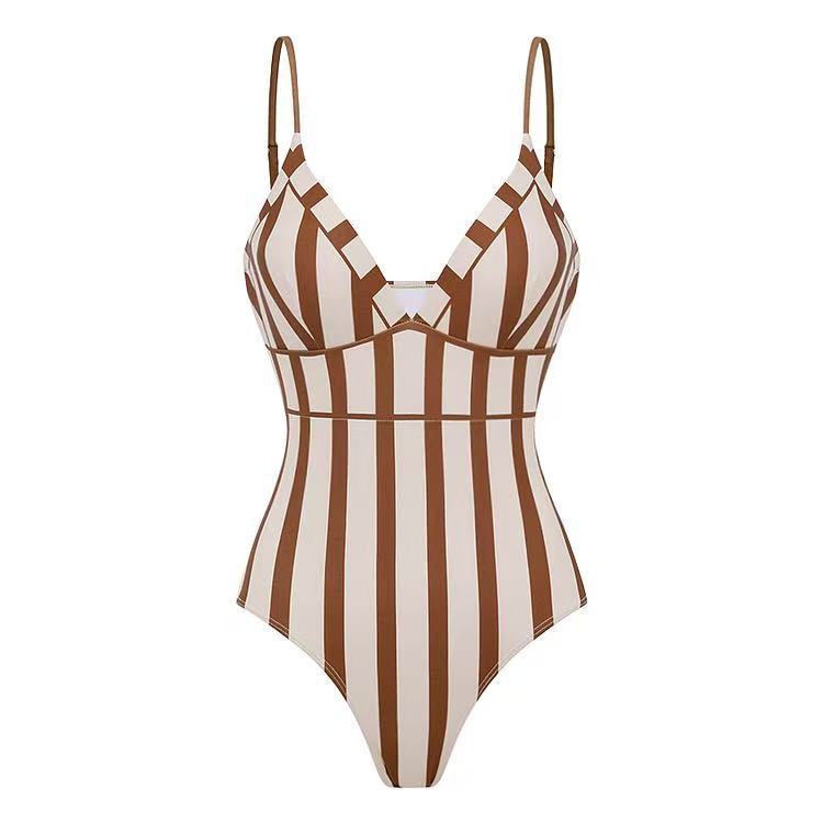 Fashion Print Sexy  Two-Piece Swimwear Set for Women, One-Piece Swimsuit