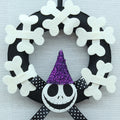 Halloween Pumpkin Skull Decoration Wreath Vine Ring Festival Hanging Ornament Decorative Props
