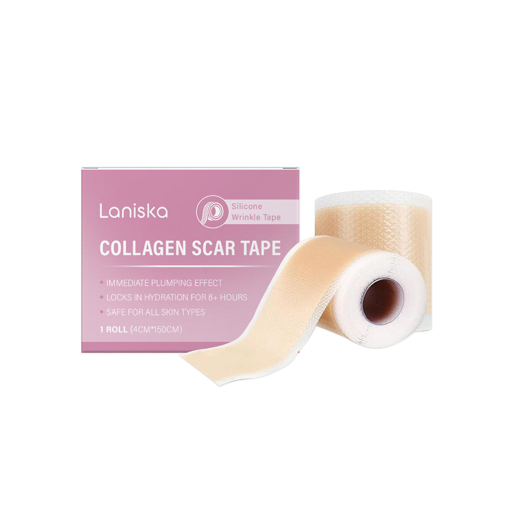 LANISKA Facial Gel Patch Transparent Imperfection Covering Gentle Care for Dry Lines Easy-to-Use Sheet