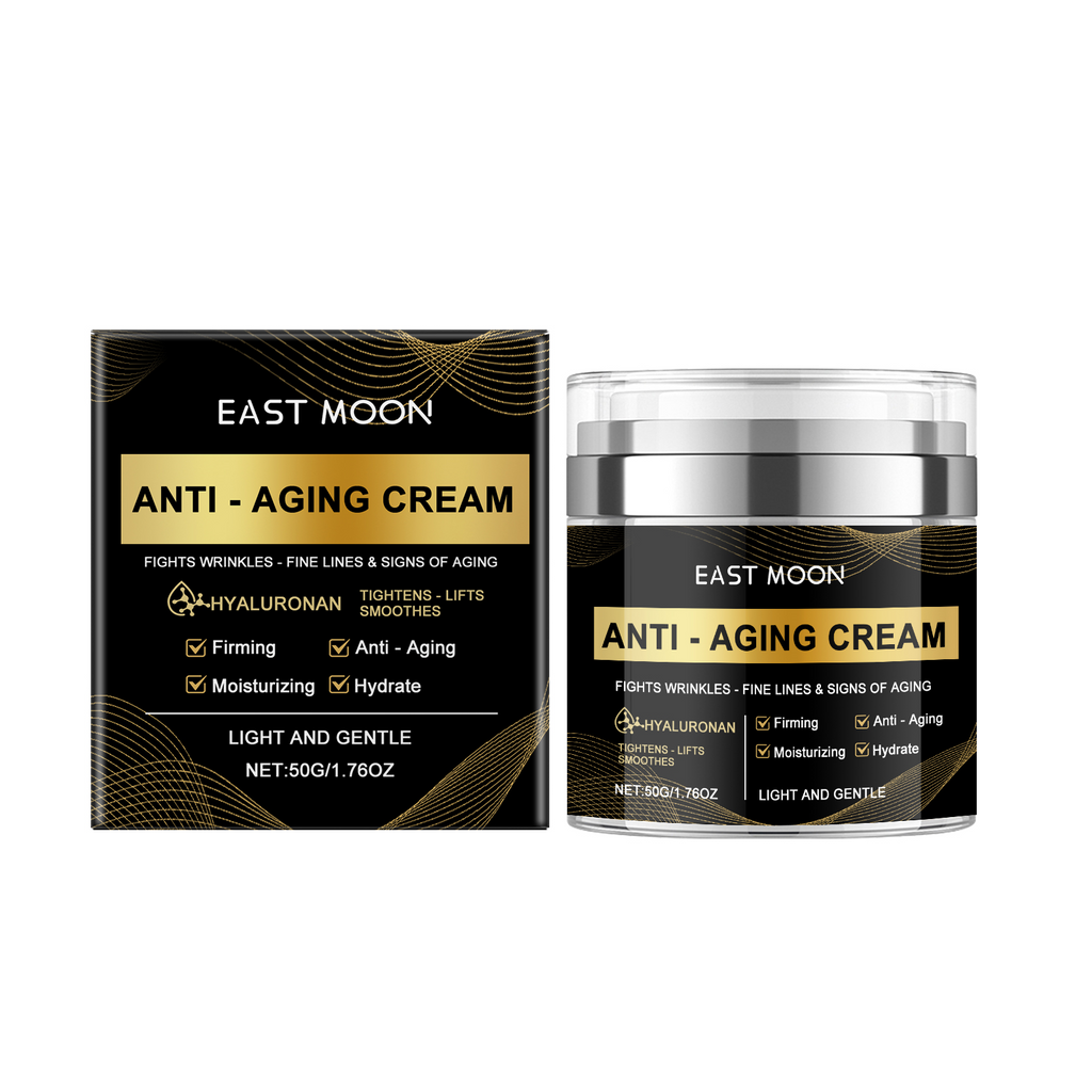 East Moon Men's Anti-Aging Moisturizing Cream Deeply Moisturizes, Gently Nourishes, Firms And Softens Skin