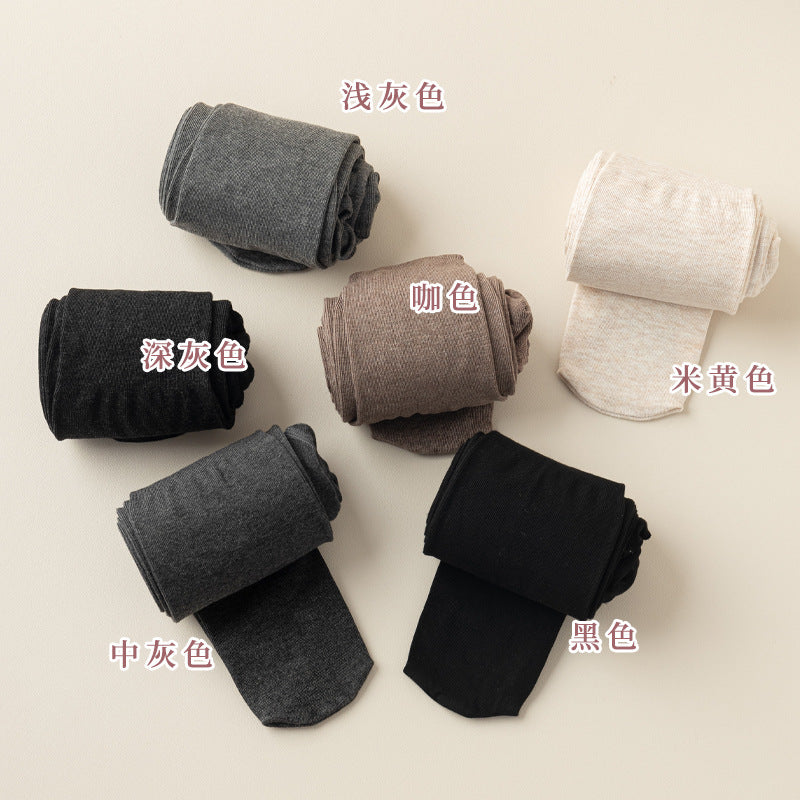 Cotton Leggings Women's Autumn and Winter Outer Wear Warm Light Leg Artifact Women's Black fleece-lined Thickened Pantyhose Wholesale