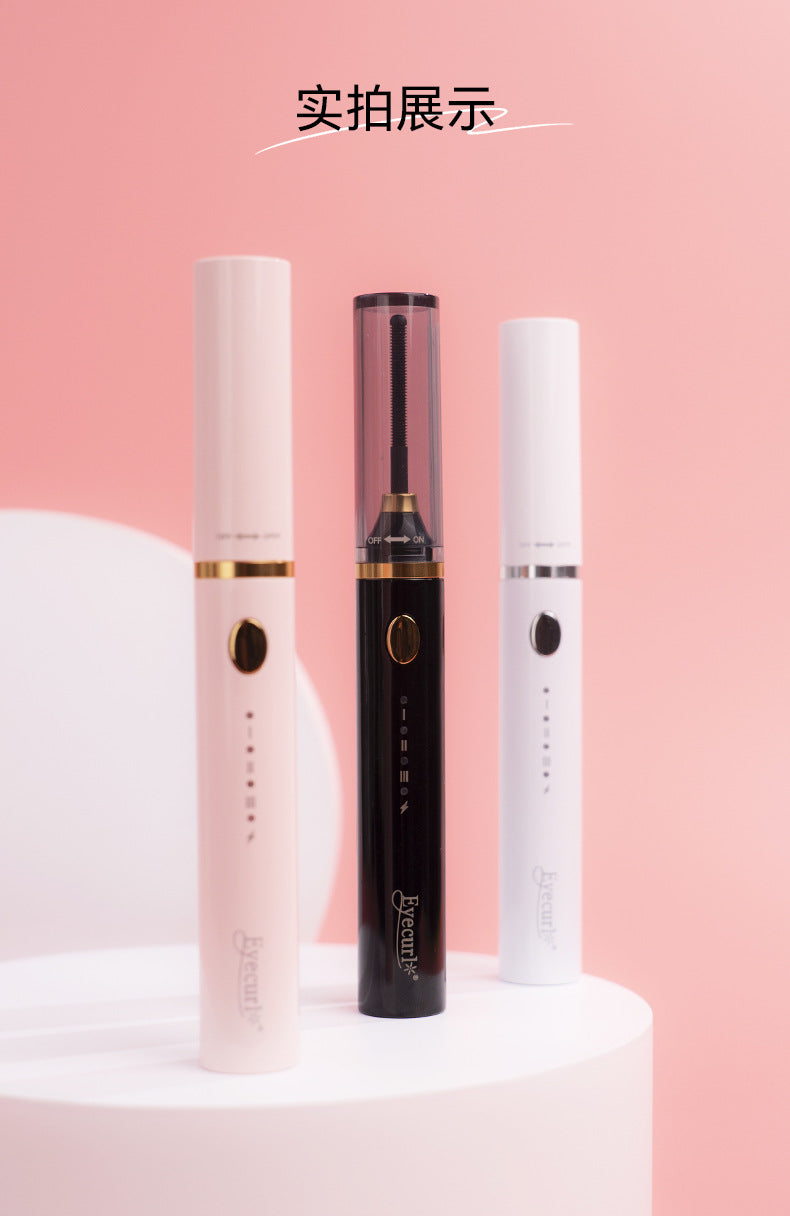 Eyecurl Small Steel Tube Electric Eyelash Curler, Electric Heating, Ready to Use, USB Charging, Clip-On Curler All in One