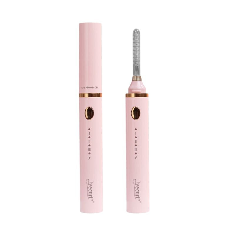 Eyecurl Small Steel Tube Electric Eyelash Curler, Electric Heating, Ready to Use, USB Charging, Clip-On Curler All in One