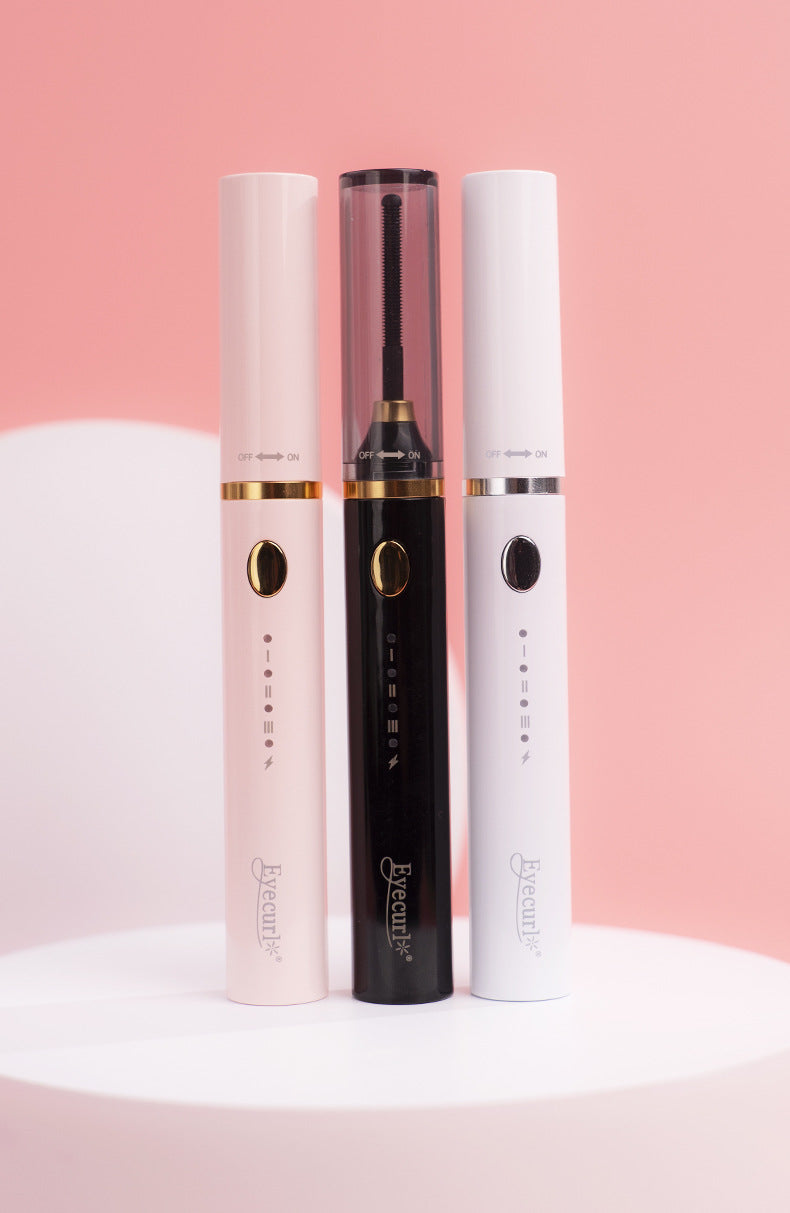 Eyecurl Small Steel Tube Electric Eyelash Curler, Electric Heating, Ready to Use, USB Charging, Clip-On Curler All in One