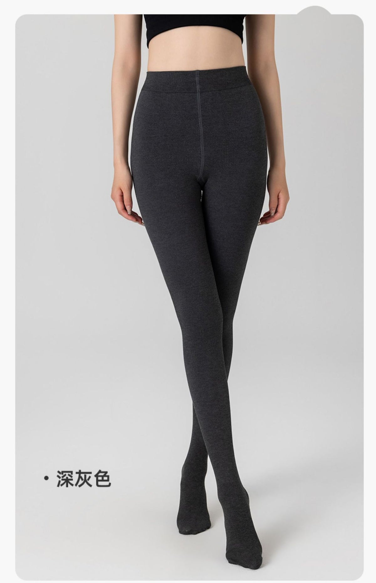 Cotton Leggings Women's Autumn and Winter Outer Wear Warm Light Leg Artifact Women's Black fleece-lined Thickened Pantyhose Wholesale