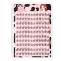 [No glue] 10 rows of super-large capacity pure wild little devil false eyelashes thick photogenic mixed lazy trilogy
